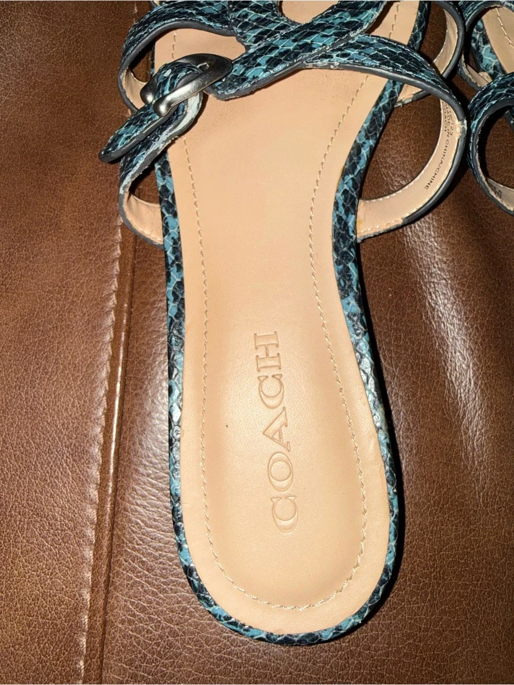 Coach Women's Kennedy Flat Sandals